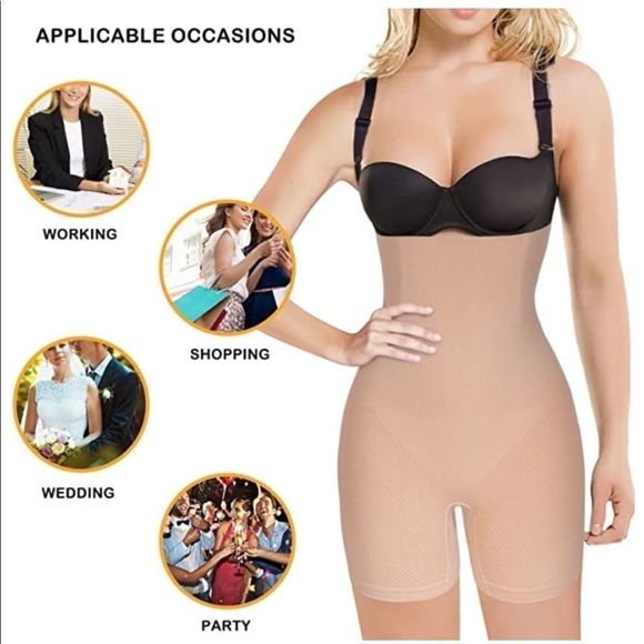 Thigh Slimming Tummy Control HourGlass Shaper - Picture 3 of 7